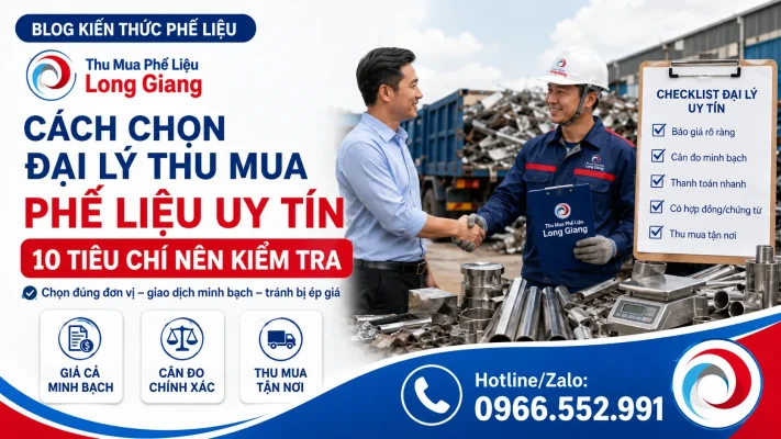 đại lý thu mua phế liệu uy tín