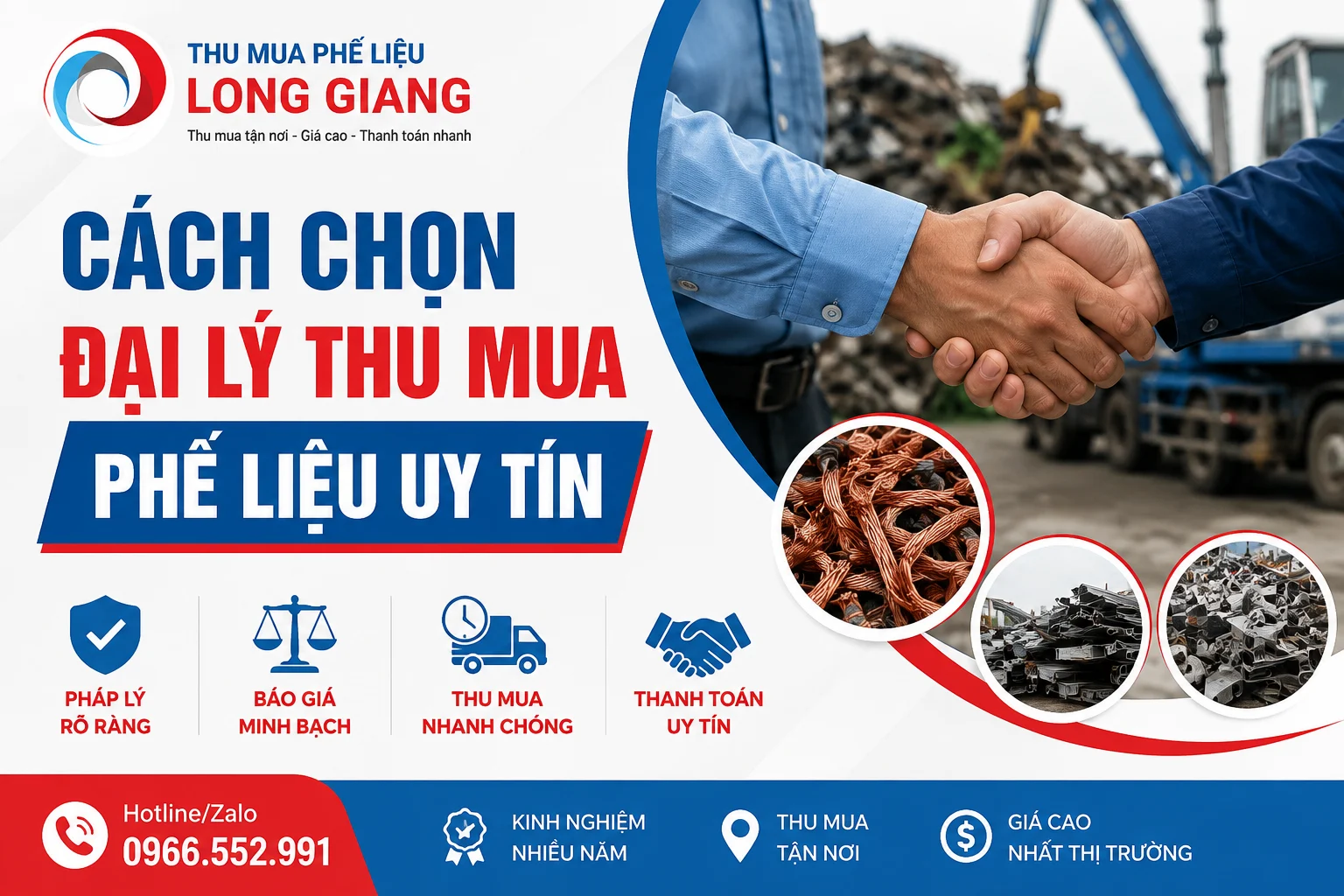 đại lý thu mua phế liệu uy tín