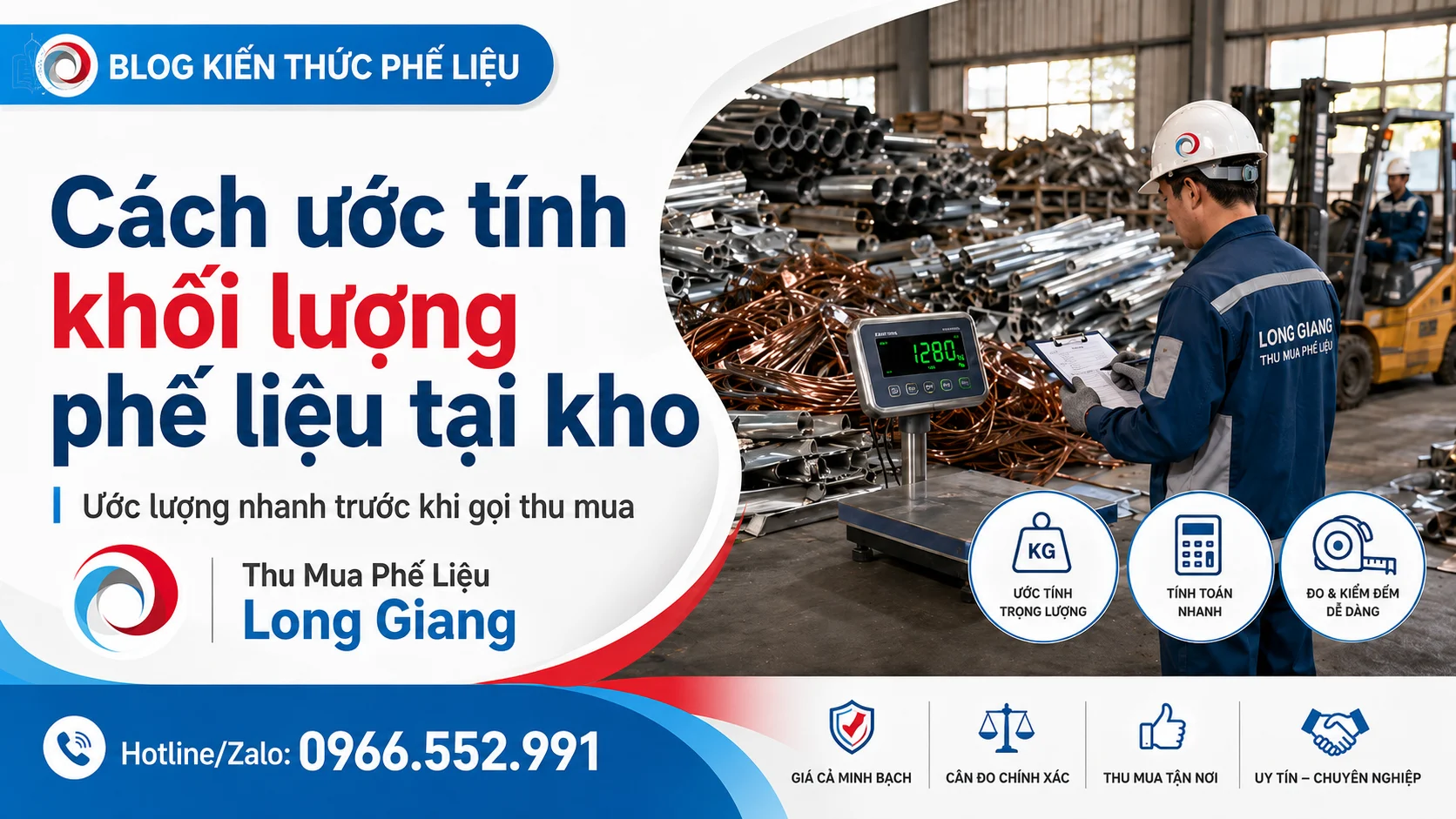 ước tính khối lượng phế liệu