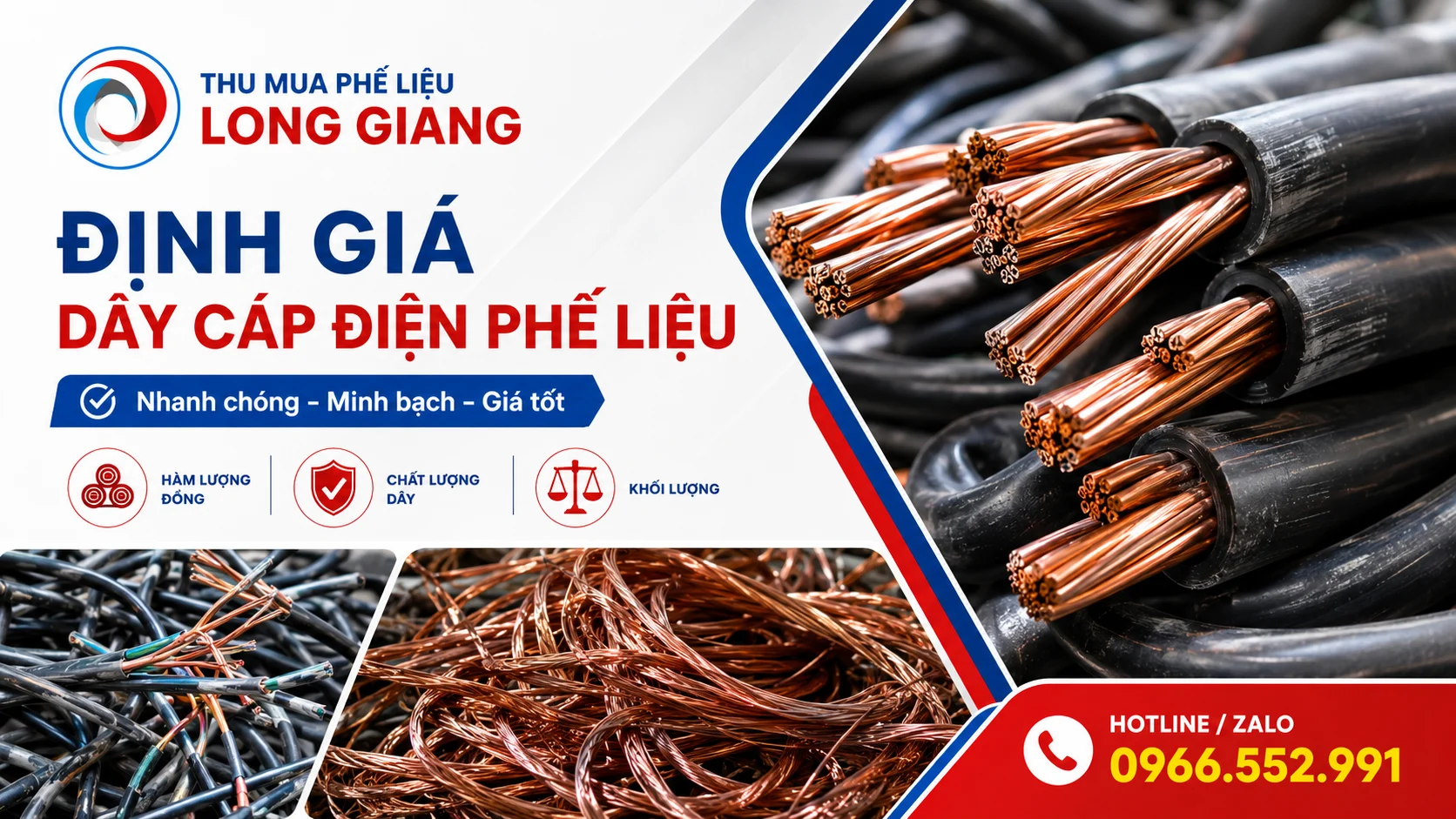 dây cáp điện phế liệu
