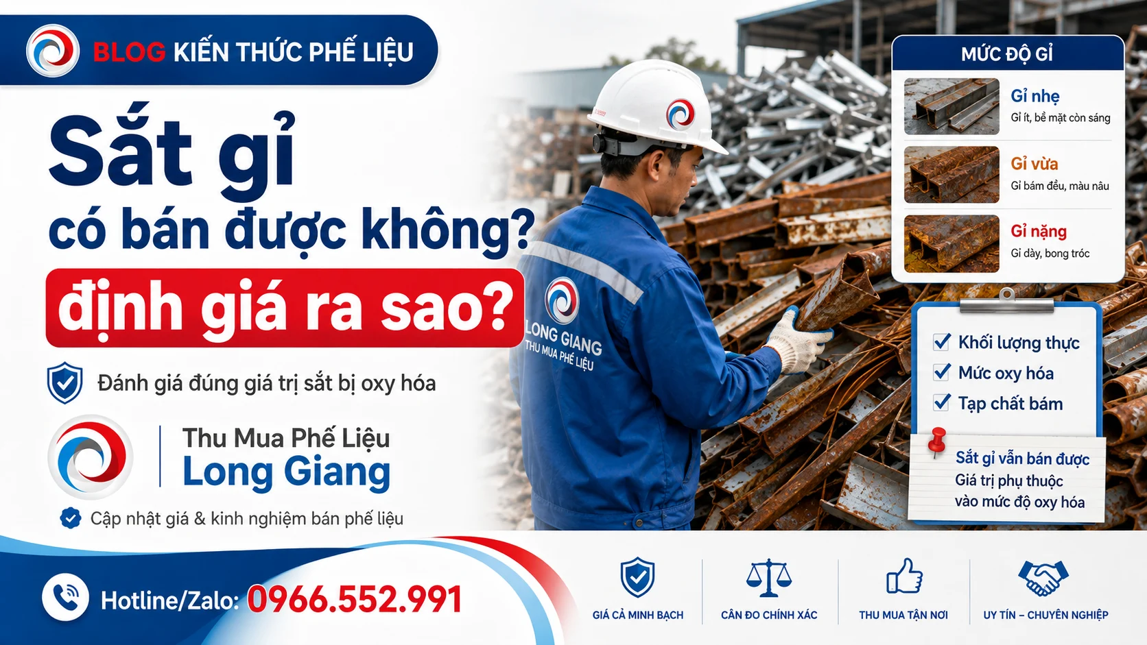 sắt gỉ có bán được không