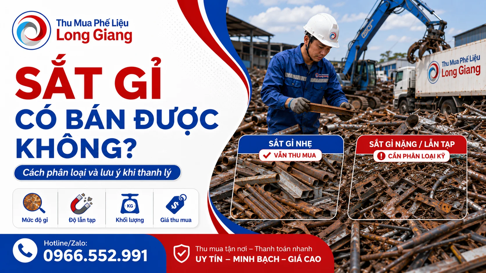 sắt gỉ có bán được không