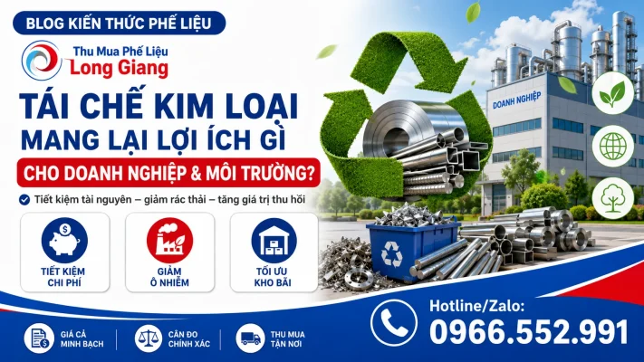 Lợi ích tái chế kim loại