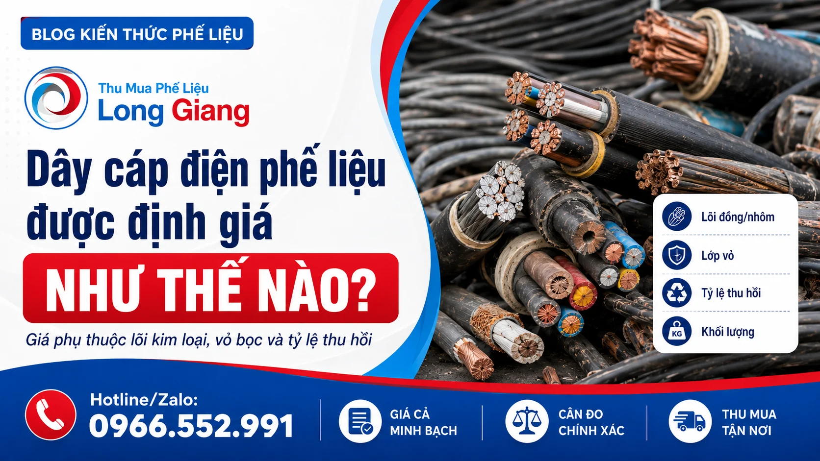 dây cáp điện phế liệu