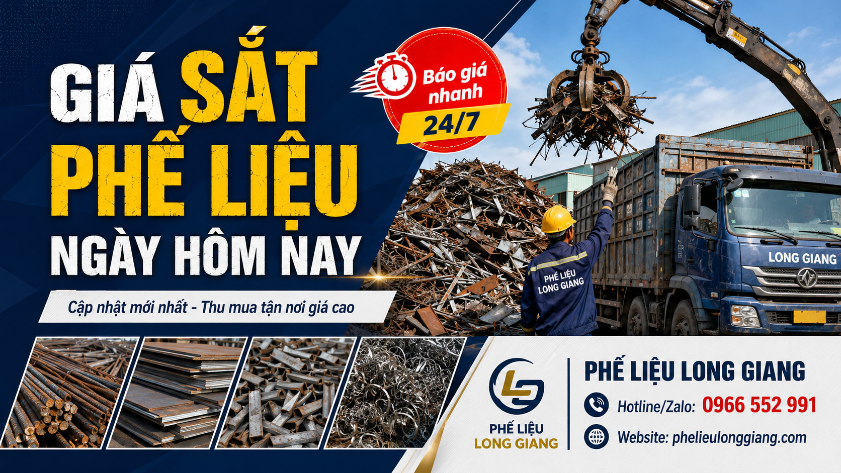 giá sắt phế liệu ngày hôm nay