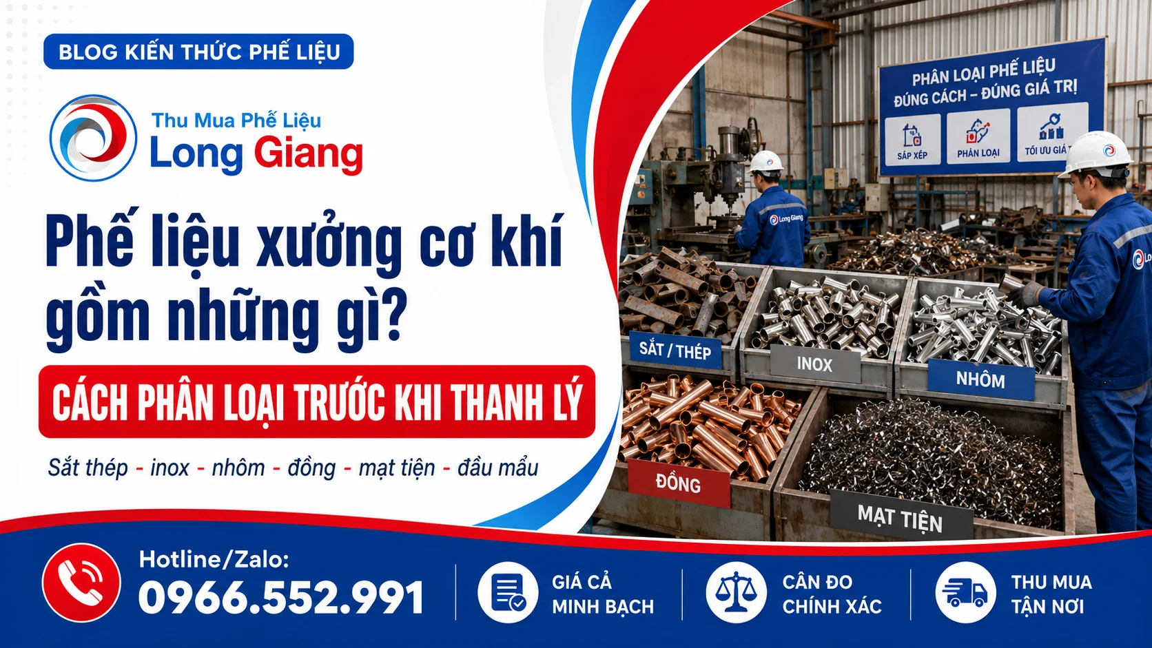 phế liệu xưởng cơ khí