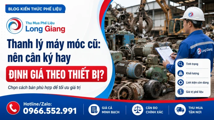 thanh lý máy móc cũ